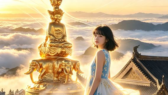 Mount Emei Golden Summit + Leshan Giant Buddha pure play 1-day tour [optional private tour · guide in Chinese and English]