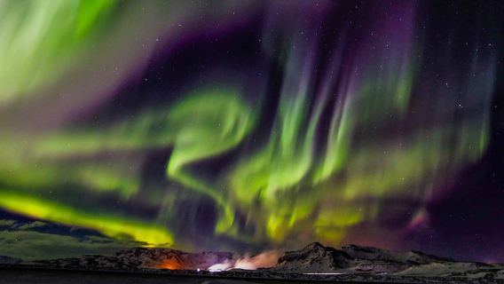 Islandia | Tour de exploración de auroras boreales de 4 horas | guía en chino/inglés | incluye servicio de traslado