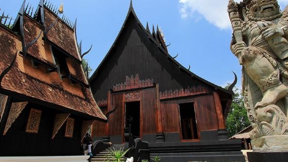 Chiang Rai, Thaïlande : visite d'une journée du temple blanc, du temple bleu et du temple noir (excursion optionnelle au long cou et visite du triangle d'or)