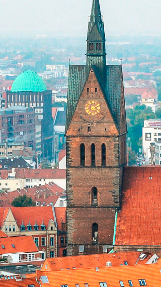 Germany + Old Town Hall - Hannover + Market Church Hannover + Berggarten day tour