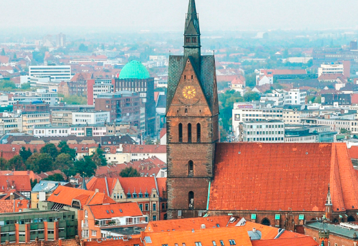 Germany + Old Town Hall - Hannover + Market Church Hannover + Berggarten day tour