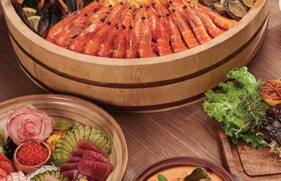 礁溪寒沐酒店MU TABLE自助餐廳自助式午餐券(假日午餐+NT$200、平日晚餐+NT$280、假日晚餐+NT$480)