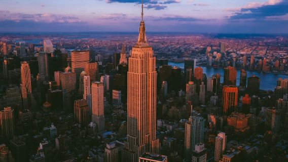 New York: 1-Day Hop-on Hop-off Bus + Empire State Building