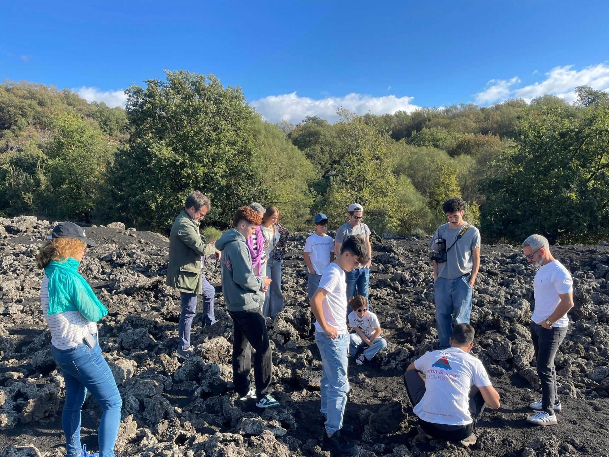 Excursion matinale sur l'Etna