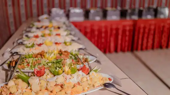 豪華沙漠探險含 BBQ 晚餐、現場表演及滑沙（可選貴賓休息區座位）