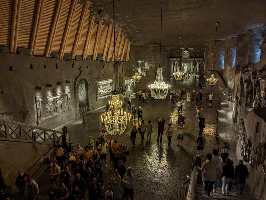 Desde Cracovia: tour a las minas de sal de Wieliczka