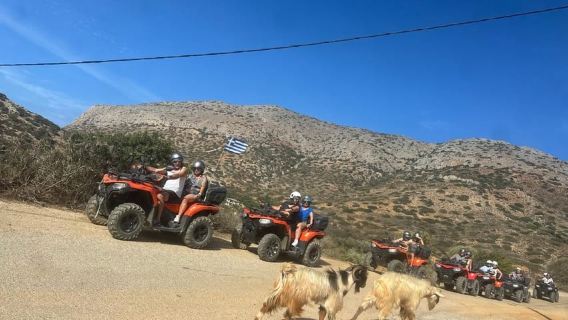 Agia Pelagia Crete Quad Bike authentic backland Tour