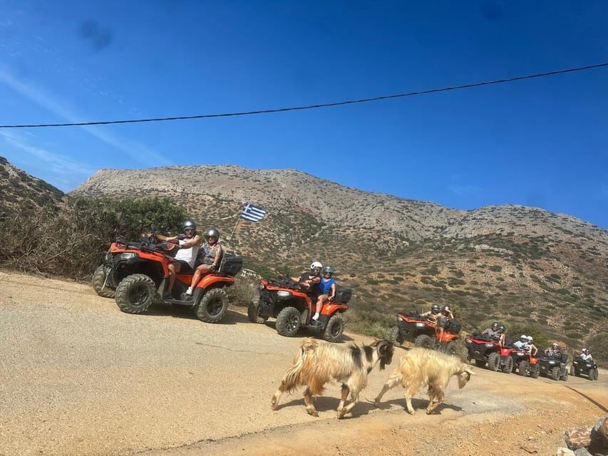 Agia Pelagia Crete Quad Bike authentic backland Tour