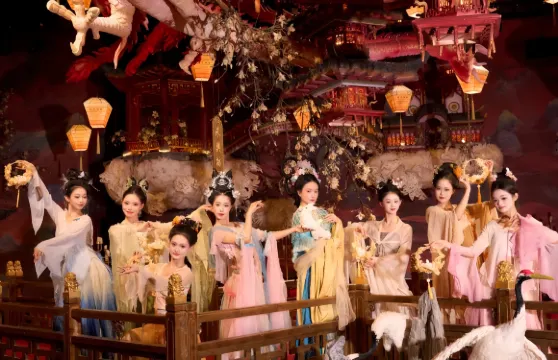 杭州敍宴·古代唐朝沉浸式宮宴（傳統樂舞表演+君王般視覺味覺雙重盛宴+可選古代服裝/妝造體驗）