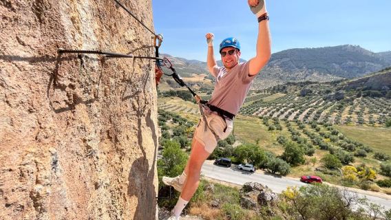 Granada: Vía Ferrata Moclín con Traslados