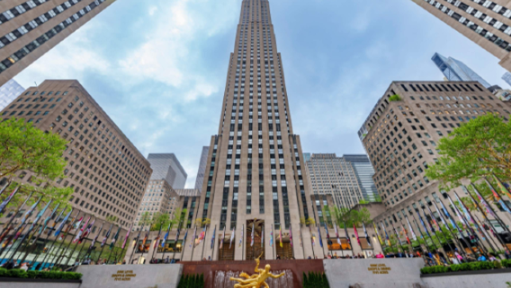 Tur Gedung Empire State di New York City (opsional: tiket masuk Observatorium Rockefeller Center)