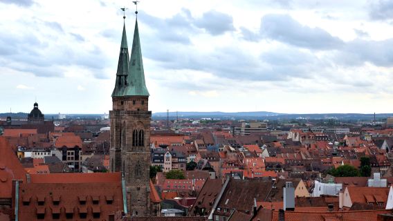 Imperial Castle of Nuremberg + St. Lorenz + Altstadt + St. Sebaldus Church