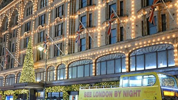 London: Tur Bus Berpemandu Menyaksikan Lampu Natal