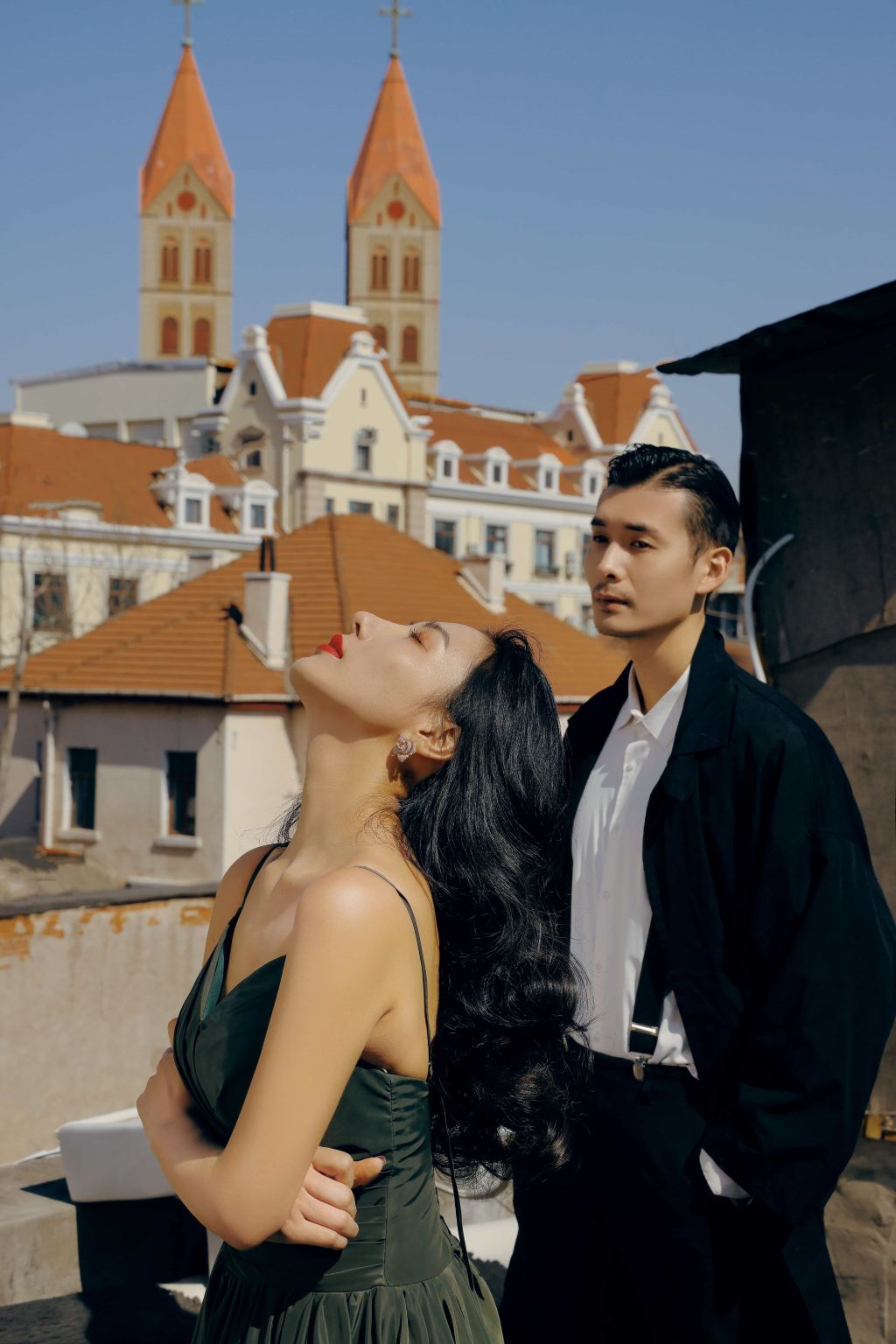 Fotografi Perjalanan Zhongxiang[Foto perkahwinan dan filem pendek udara di Bandar Ceri/Penggambaran perkahwinan langsung/Makeup dan pakaian]