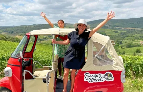 托斯卡納：私人導覽電動車之旅 + 野餐 + 橄欖油及葡萄酒品嚐
