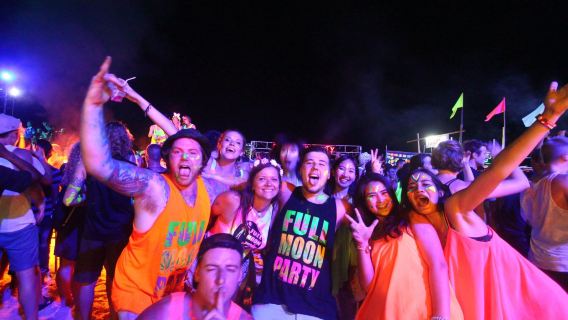 Round-trip transfer from Koh Samui to Koh Phangan for the full moon party