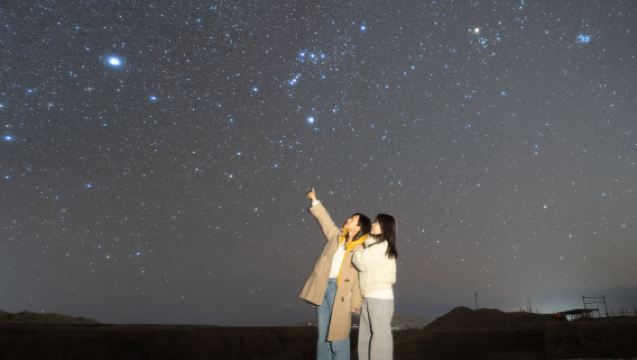 Pengalaman wajib di Dunhuang: Menikmati bintang, mengambil gambar bintang, mendengar pengetahuan dan memahami langit malam