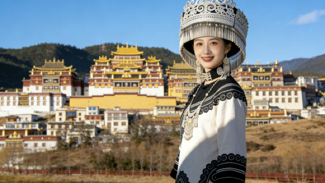 Tagesausflug nach Lijiang + Shangri-La + Tiger Leaping Gorge | Reines Vergnügen | Tusi-Bankett | Große Gebetsfahnen | Rückfahrt über die Autobahn