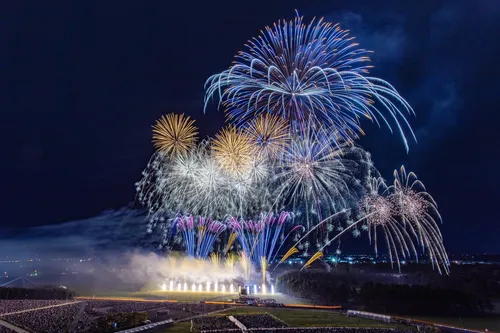 Departing from Sapporo north exit] 'Hokkaido art fireworks 2026