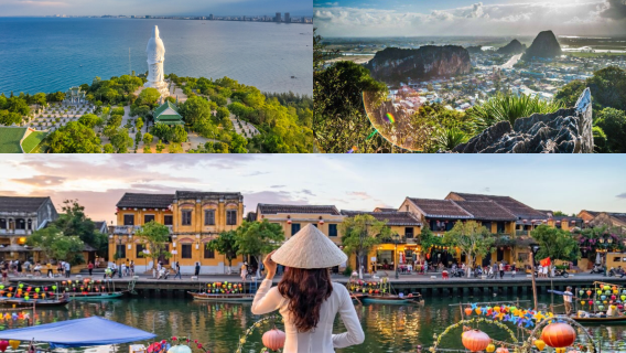 VIAJE ORGANIZADO - Pagoda Linh Ung - Montañas de Mármol - Ciudad Antigua de Hoi An y cena