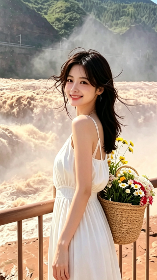 2+1 first class · Xi'an Hukou waterfall 1-day tour · includes admission ticket · optional sightseeing bus movie