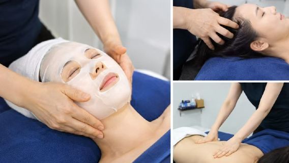 한국 서울 전신 두부 마사지 얼굴 케어 (오랜 경력 + 측와 자세 기술 + 편리한 위치)