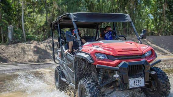 From Jaco: 4x4 Jungle Tour to Waterfall with Lunch
