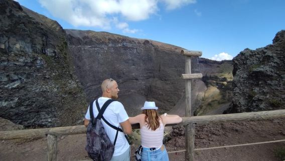 From POMPEII: All inclusive AFTERNOON Mount Vesuvius Tour