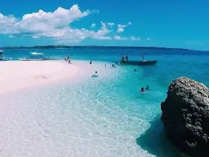 WHITE BEACH in a Remote ISLAND for a day | Fortune Island | Near Manila