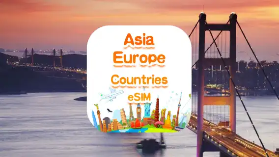 Asia and Europe (48 countries) 4G/5G eSIM | Daily package/Total package | 1-30 days | 500MB/day-total 30GB | 24-hour system | QR code