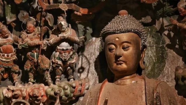 水陸庵壁塑博物館+《駝鈴傳奇》秀+西安千古情一日遊演繹二選一