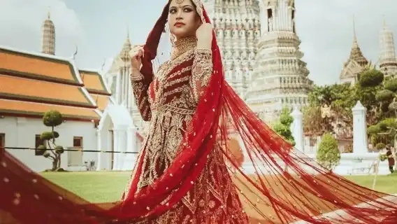 泰國傳統服飾租賃【含妝髮/可加跟拍/可選多人組合/高性價比泰服旅拍】