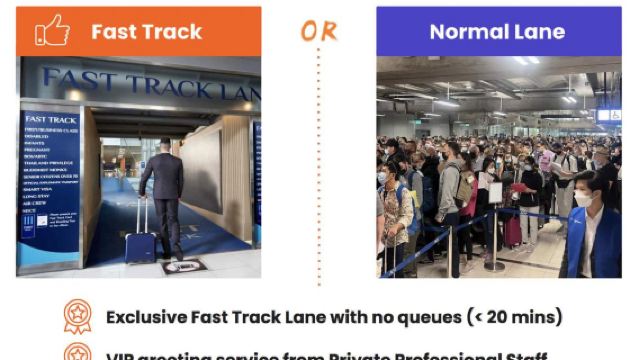 Fast Track Customs clearance services at Suvarnabhumi International Airport
