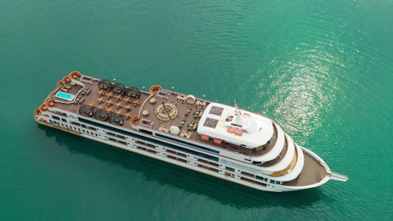 Vietnam Halong Bay 1-day tour[Ambassador Business Luxury Super Cruise|Private private charter transfer|All-inclusive price