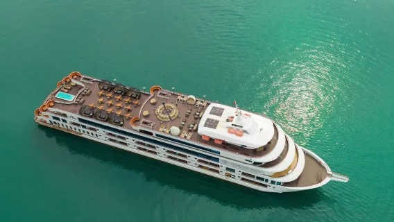 Vietnam Halong Bay 1-day tour[Ambassador Business Luxury Super Cruise|Private private charter transfer|All-inclusive price