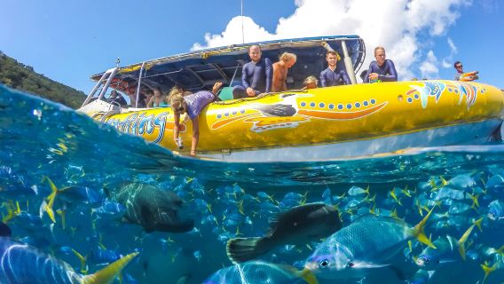 Whitsundays Ocean Rafting: Snorkel, Walk & Whitehaven Beach