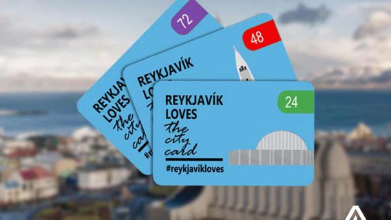 บัตรผ่านเมืองเรคยาวิก ประเทศไอซ์แลนด์