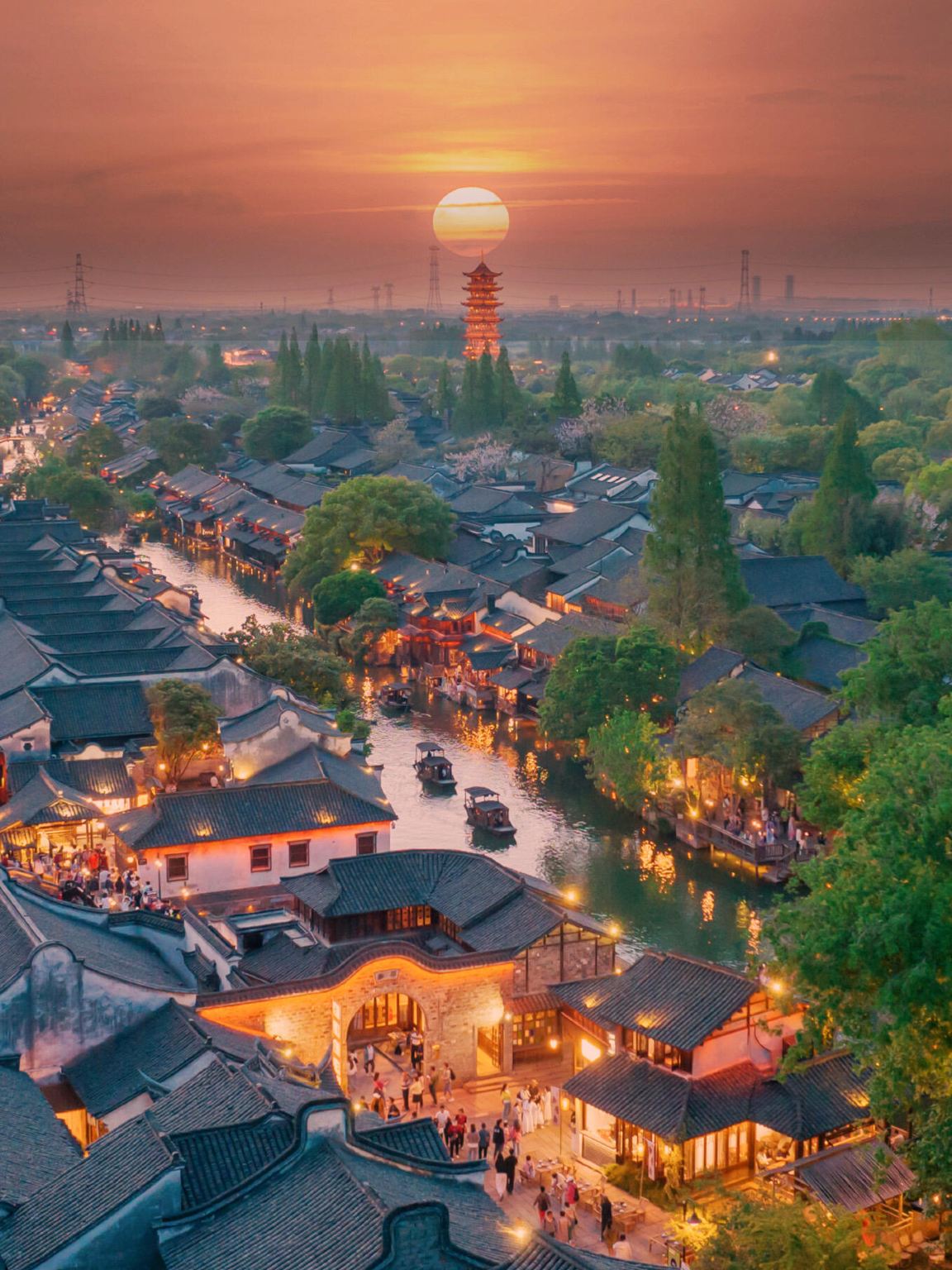 เจ้อเจียงถงเซียง: ทัวร์ 1 วันเมืองโบราณอูเจิ้น [เหมารถ | สามารถปรับแต่งสถานที่ท่องเที่ยวได้ | ไกด์นำเที่ยวหลายภาษา]