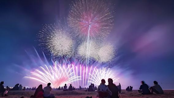 2025茨城海上花火大會+千櫓祭限定一日遊音樂&舞蹈盛宴 