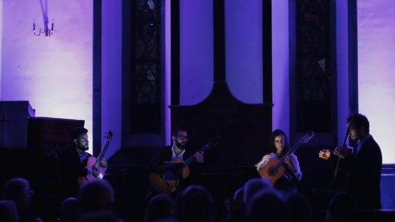 Funchal: Tứ tấu guitar Funchal trong buổi hòa nhạc