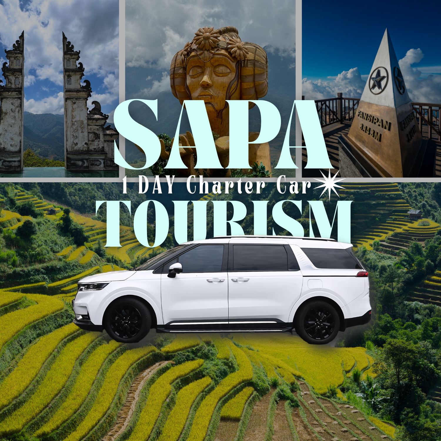 Sapa Chartered Tour | Cat Village, Moana, and Stunning Mountain Views Half-Day/Full-Day Tour