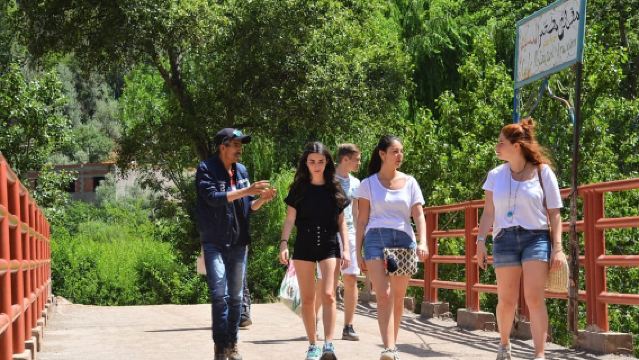 จากเมืองมาราเกช: หุบเขาอูริกาและน้ำตกในเทือกเขาแอตลาส