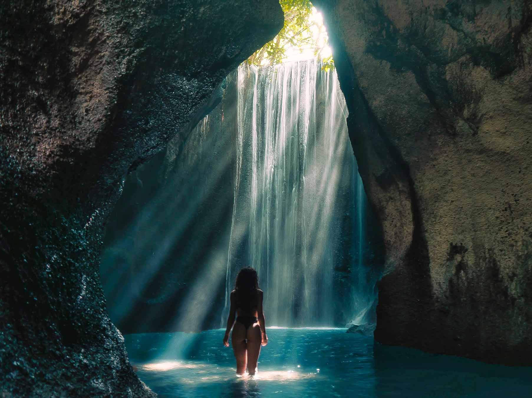 峇里島Tukad Cepun瀑布+聖猴森林公園+烏布一日遊