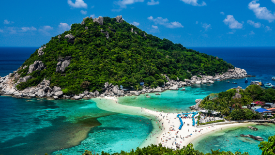 Koh Tao and Koh Nangyuan Snorkeling Tour Day Trip  depart From Samui
