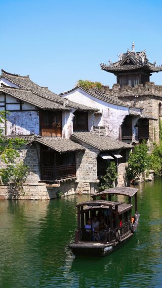 浙江嘉興博物館+鹽官+月河歷史街區一日遊中英文服務不含門票