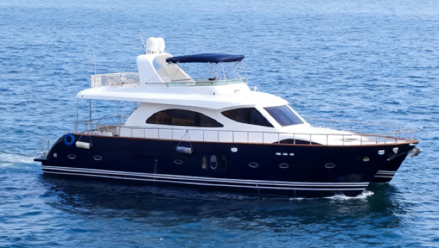 【香港遊艇包船出海】香港75尺西式豪華遊艇包船出海夜遊維港夜釣墨魚~於維港璀璨幕布下靜享夜釣之趣~