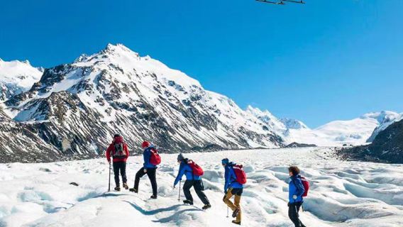 Helicopter Line Mount Cook Helicopter Glacier Hike in Queenstown, New Zealand