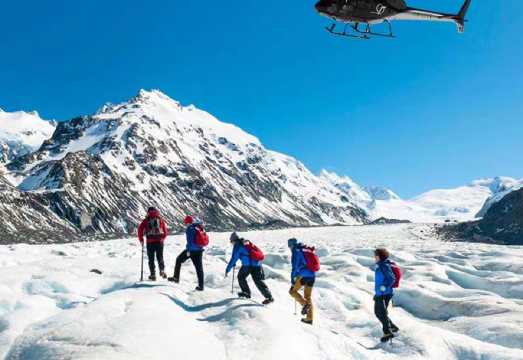 Helicopter Line Mount Cook Helicopter Glacier Hike in Queenstown, New Zealand