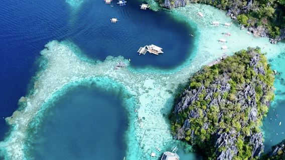 Landutflykt med privatbil från Coron Port: Kyrka + Varma källor + Stadstur | Kinesisktalande guide