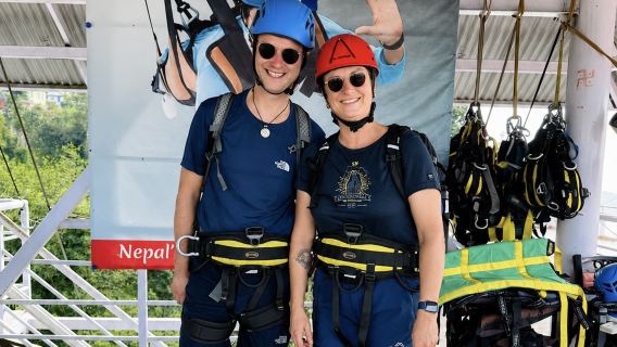 Nagarkot Zipline Deneyimi; Asya'nın 2. en uzun zipline hattı